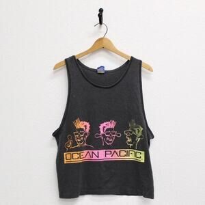 Vintage Ocean Pacific Tank T Shirt Medium